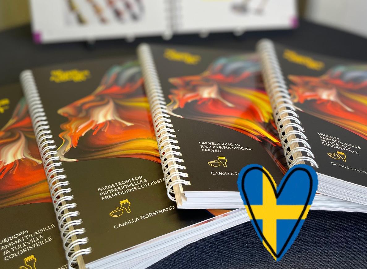 En lärobok i hårcolorering