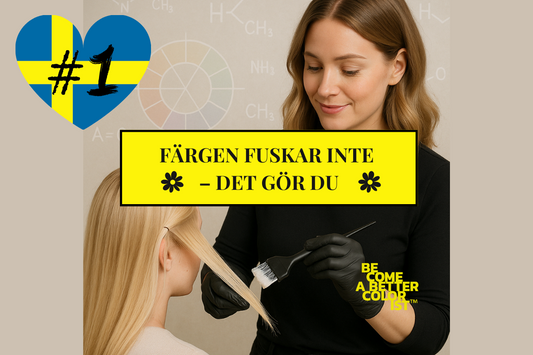 Färgen fuskar inte  – det gör du